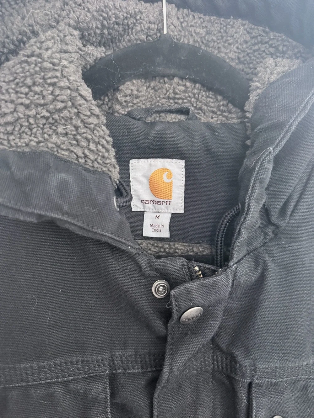 Carhartt Washed Duck Bartlett Jacket - Black